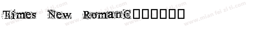 Times New RomanC字体转换